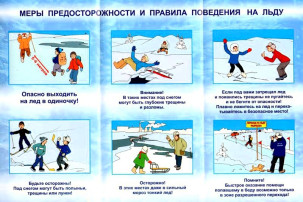 Безопасность на льду Безопасность на льду.